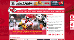 Desktop Screenshot of chiefs.com